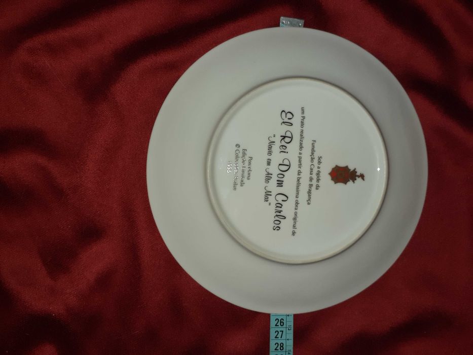 Prato Decorativo El Rei Dom Carlos
"Navio em Alto Mar" Coleções Philae