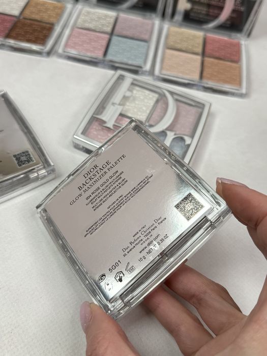 Палєтка хайлайтерів Dior нова версія 001 002 004