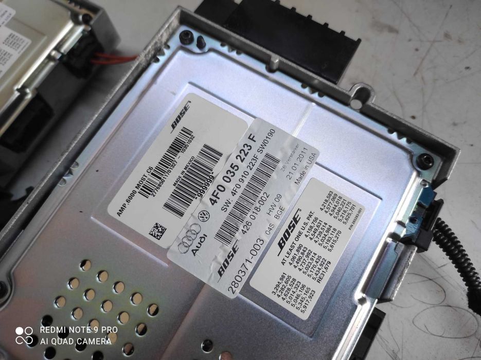 Audi A6 C6 wzmacniacz bosse a8 oryginał gwarancja