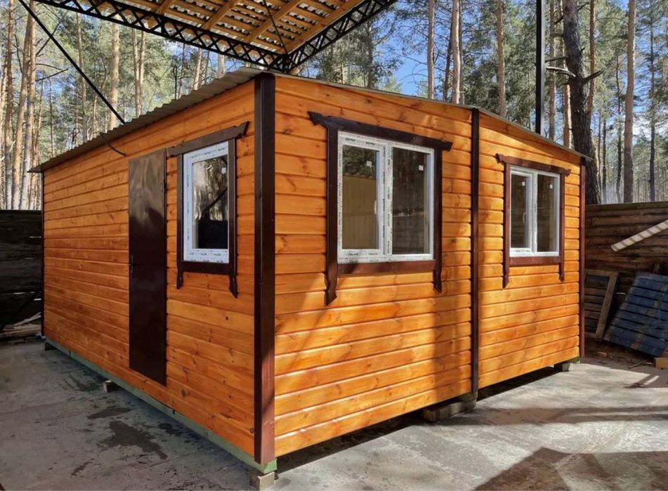 Модульний будинок, битовка, маф, офіс, побутівка, бытовка, вагончик