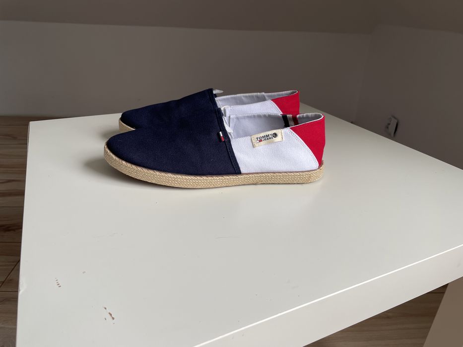 Meskie espadryle tommy hilfiger jeans tenisowki 42