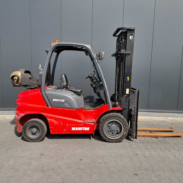 Wózek widłowy Manitou MI30G, 2014 r, Gaz, gotowy do pracy.