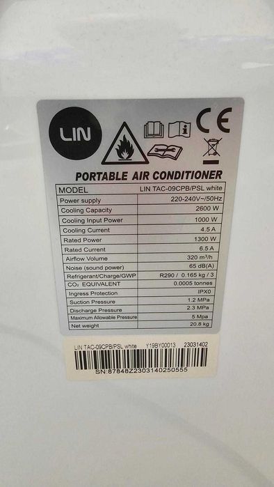 Klimatyzaotor LIN Tac 09CPB