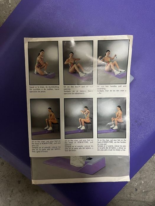 Row-n-tone estação de exercício