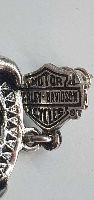 Kolczyki srebrne 21,72 g. Harley-Devitson - komismadej.pl Gorlice