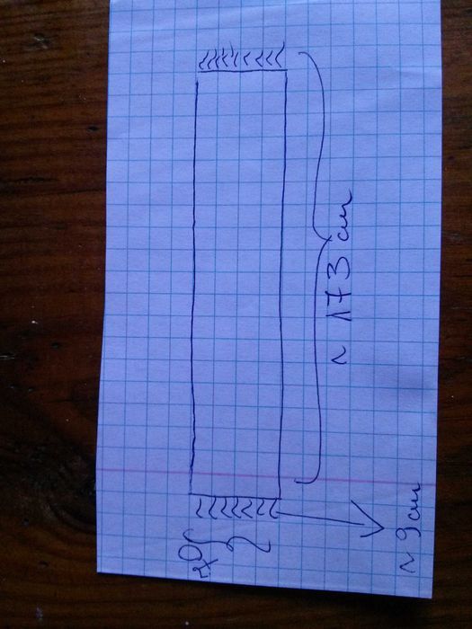 szal damski kolorowy z kaszmirem, hand made