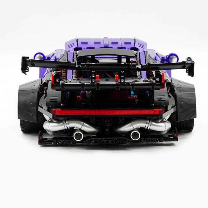 Конструктор KBOX 10544 Porsche 964 Cпорткар. 4190 деталей. Масштаб 1:8. Підтримує встановлення радіокерування
