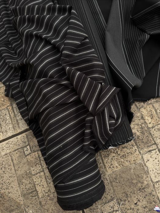 Ткань / опт / костюмка плотная черная - от 3 м -35 грн/м