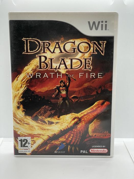 Dragon Blade Wrath of Fire Nintendo Wii Po Angielsku