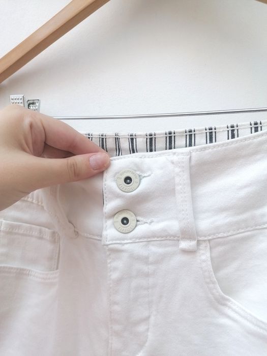 Calças de Ganga Brancas