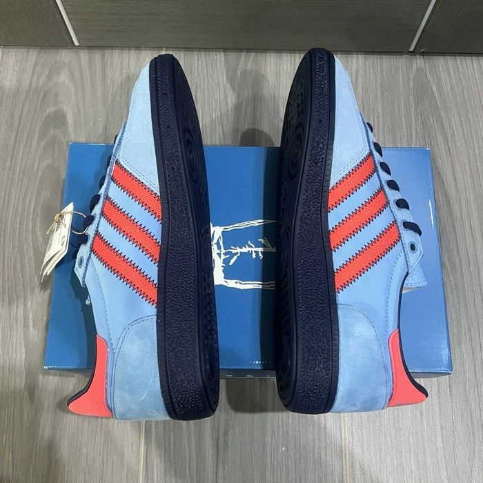 Кросівки Adidas x C.P. Company GT Manchester (41-44) / Адідас Сіпі Компані сині зашмеві / Spezial кеди