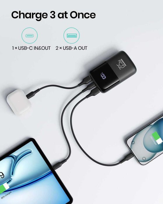 NOVA! Iniu Power Bank Powerbank 10000 mAh 22,5W
