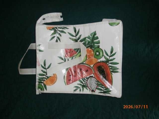 Termiczna torba na lunch, biwak, piknik do szkoły lub pracy Nowa 31x26x12