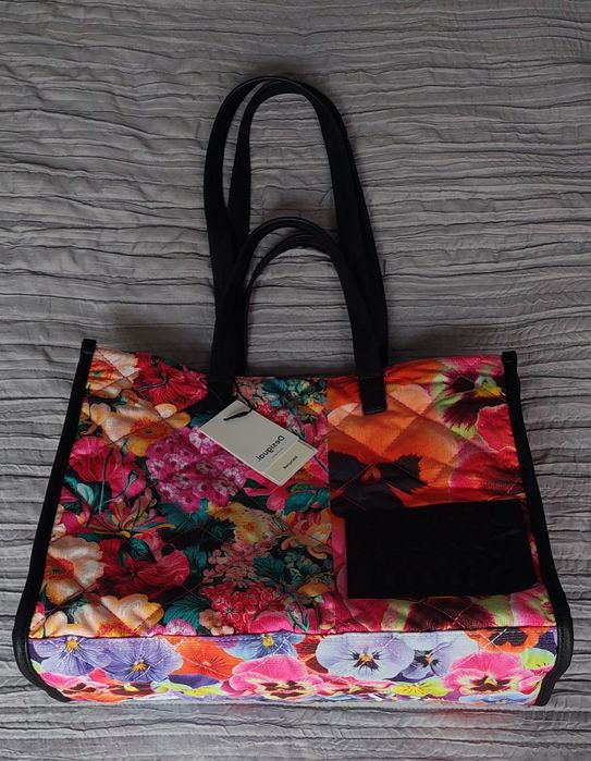 Desigual Duża torba typu shopper/plażowa