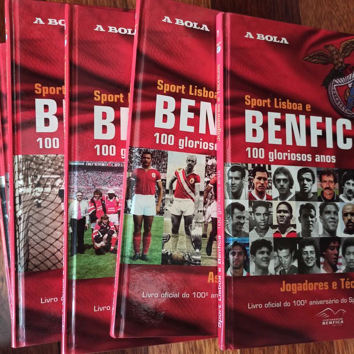 Livro oficial centenário Benfica