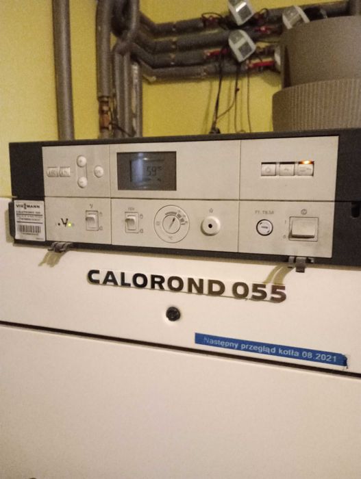 Piec, kocioł olejowy ze zbiornikiem, Wissmann, Calorond 055