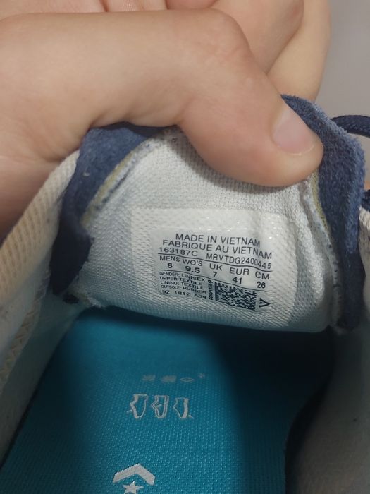 Converse courtlandt ox blue