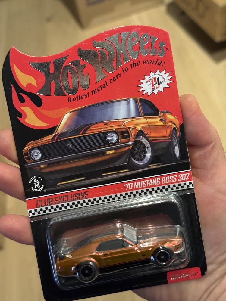 Hot Wheels - '70 Mustang Boss 302 (Spectraflame Bright