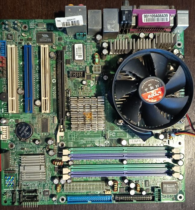 Płyta główna MSI MS-7091 VER:1.0 – Socket 775 + RAM + dodatki (zestaw)