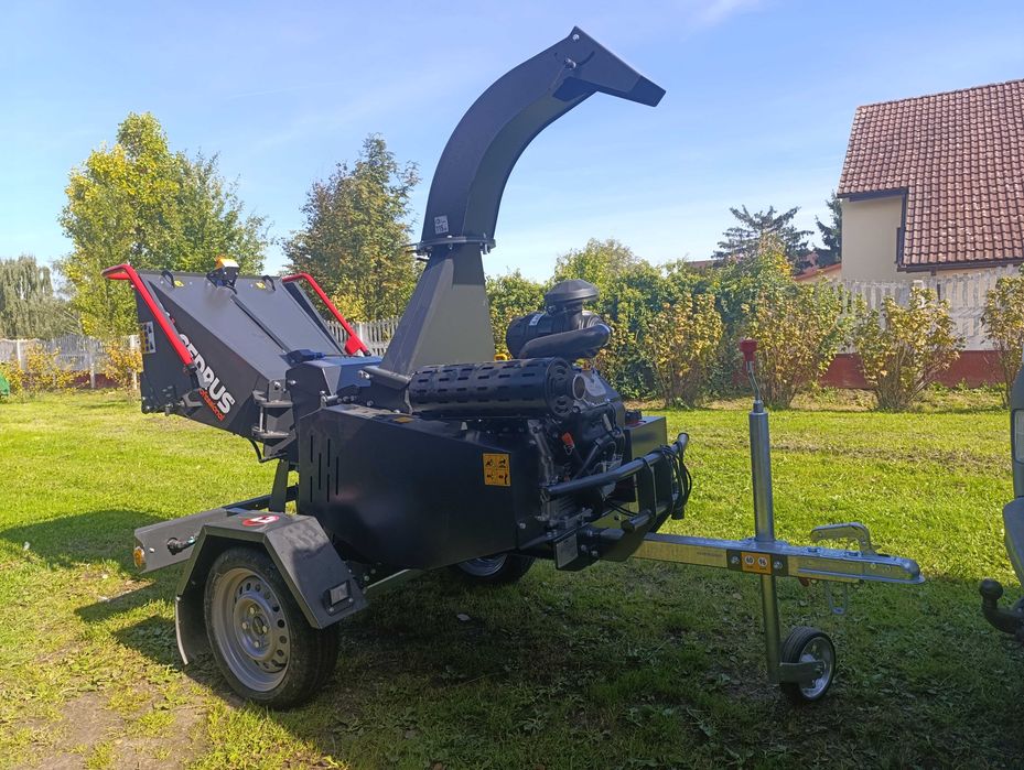 Wynajem rębaka, średnica 13 cm, usługa zrębkowania-wywóz zrębki,fv