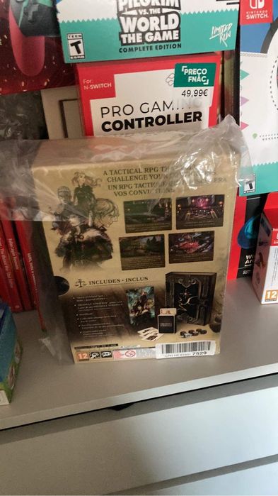 Triangle Estrategy Nintendo Switch Colecionador