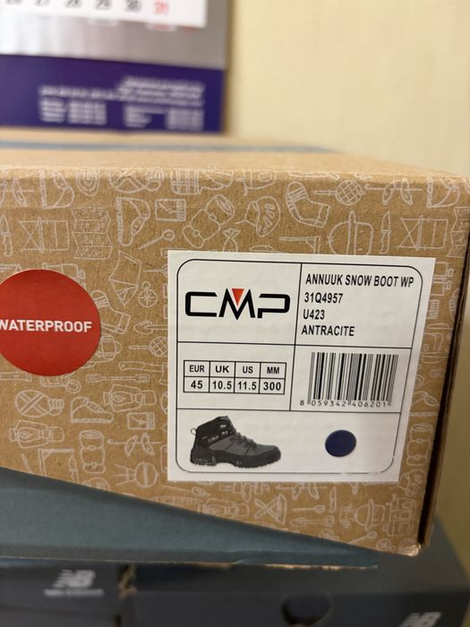Новые ОРИГИНАЛ оригінал зимние ботинки черевики CMP Waterproof Snow Boot