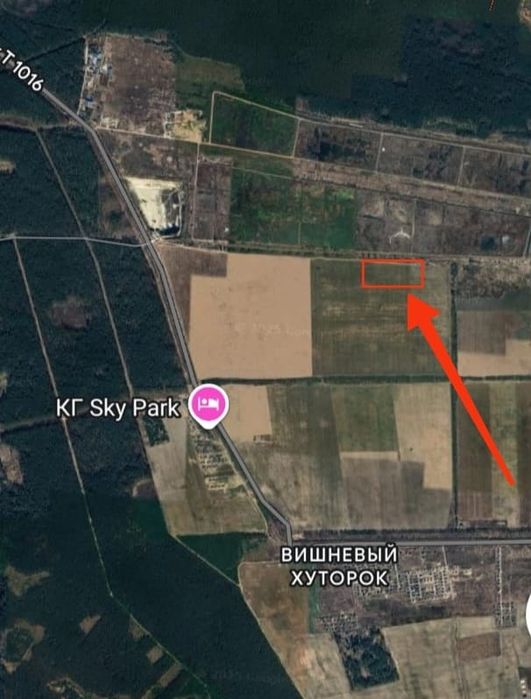 Гнідин. Пай біля кар'єру 2.8 га