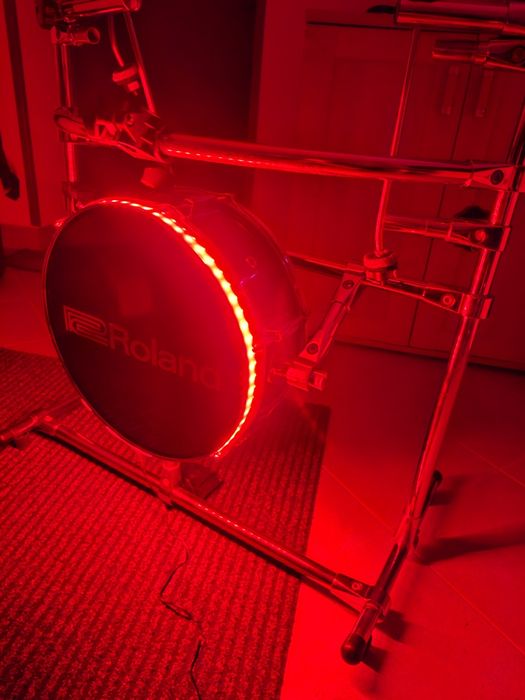 Perkusja elektroniczna DigDrum , moduł roland td6V pady siateczkowe.