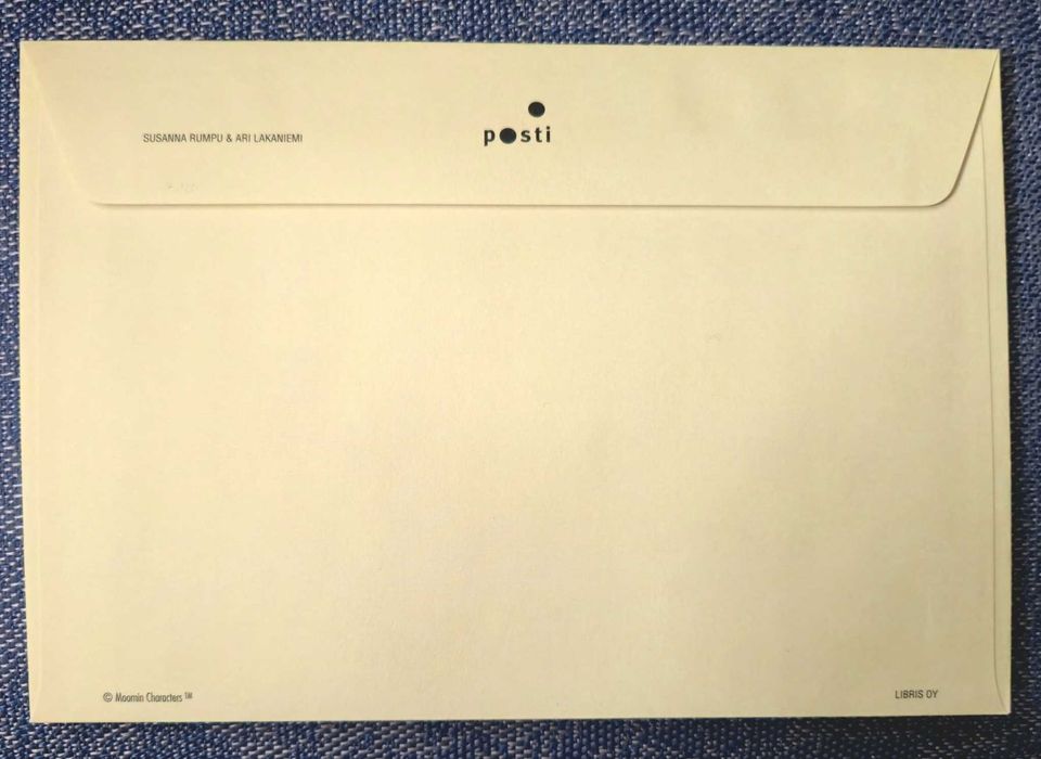 Koperta FDC Muminki Finlandia 2007 – kolekcjonerska