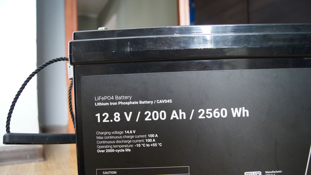 Akumulator Kamper Hotelowy LiFePo4 Greencell 200Ah BMS