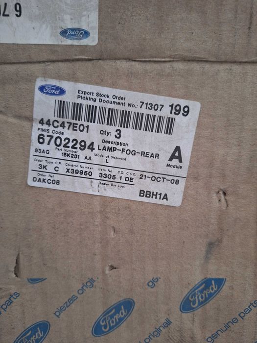Lampa Tylna Ford Escort Prawa Ford OE 93AG15K258