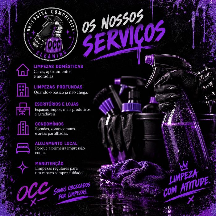 Serviços de Limpeza Profissional e Profunda | Porto e Gaia – OCC Cleaning