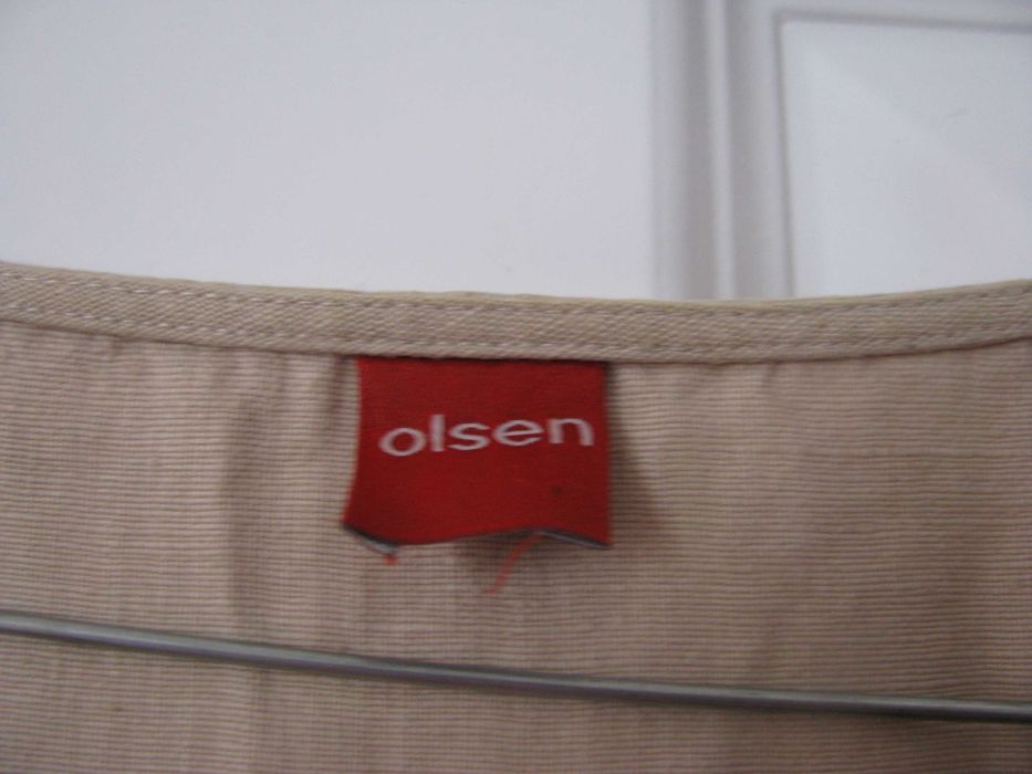 Lniana sukienka firmy Olsen rozmiar 40