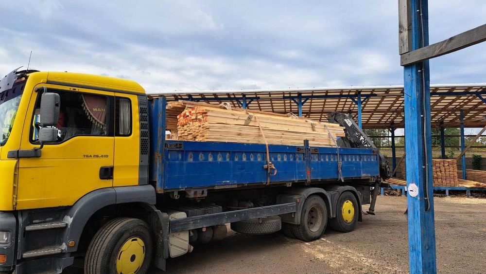 Дошка обрізна будівельна Сосна 25×150×6.00 від виробника Промліс