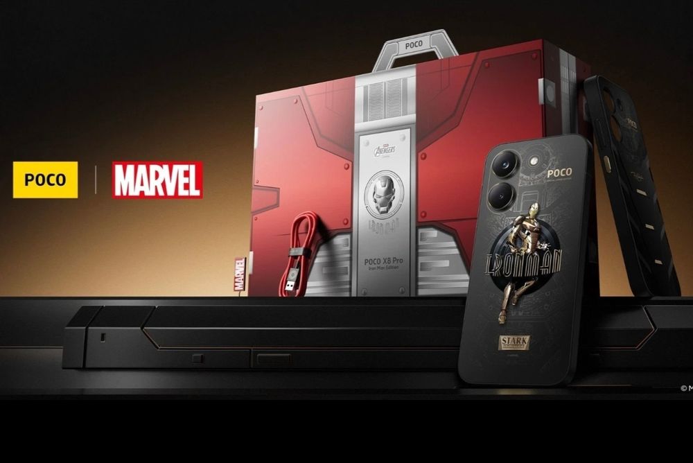 Poco X8 Pro 12/512Gb  Iron Man z ładowarką 100w