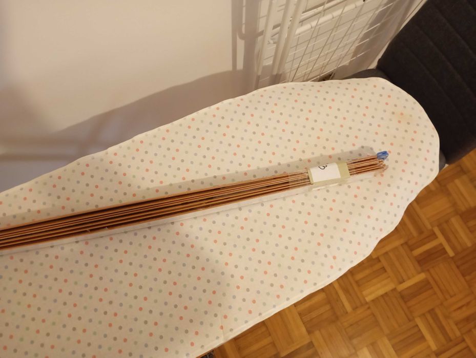 7x Perfil de desnível ADESIVO PVC 0.90M CEREJEIRA