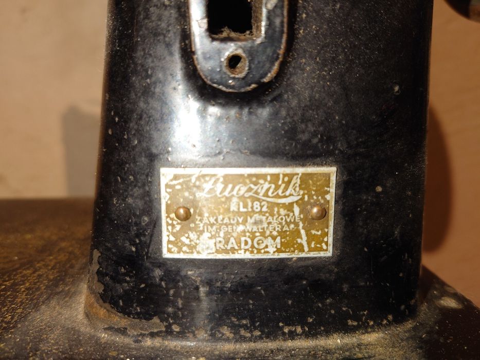 Zabytkowa Maszyna do szycia łucznik kl 82, zero emisji CO2