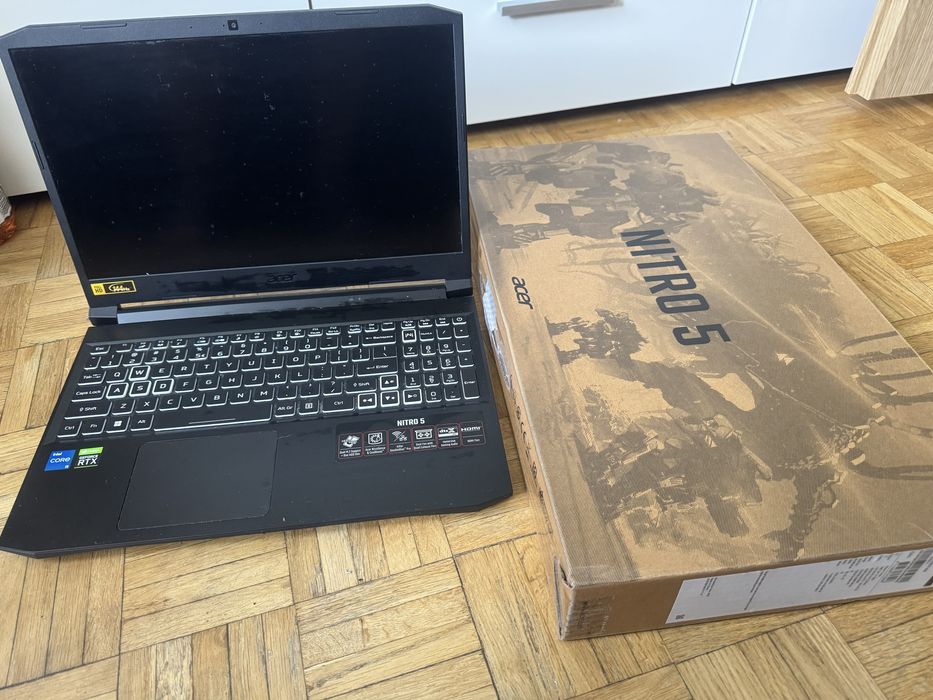 Acer Nitro 5 AN515- 57- 54K4 laptop gamingowy bdb