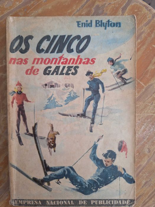 Enid Blyton – Os Cinco – 19 de 21 volumes – coleção quase completa – 85€
