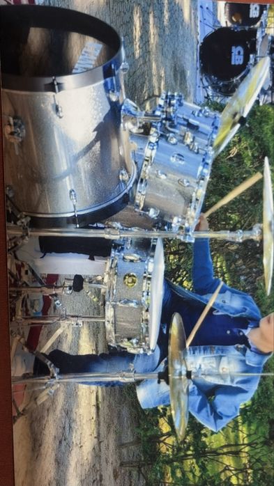 Bateria Acústica TAMA Rhythm Mate Completa + Pratos + Banco + Sacos | Excelente Estado