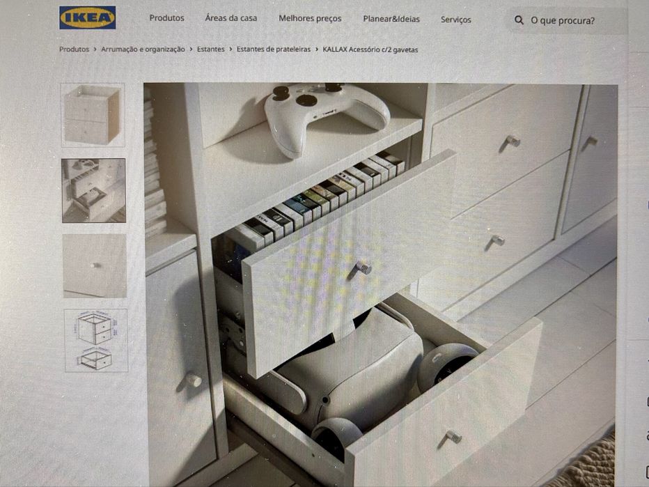 Gavetas para Estantes Kallax IKEA
