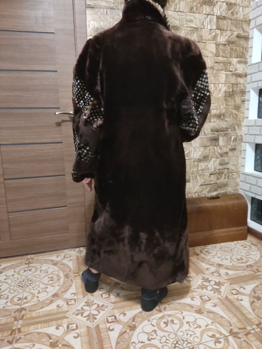 Шуба натуральная Мутон.