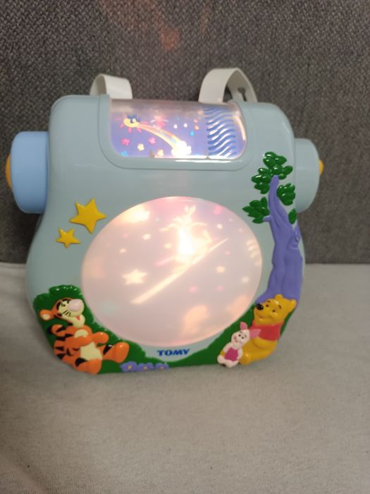 Projektor z pozytywką i lampka, Disney