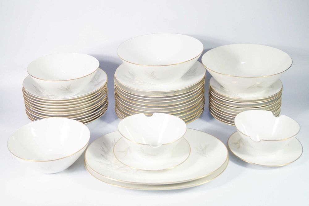 Rosenthal serwis obiadowy 12 osób nowoczesna dekoracja