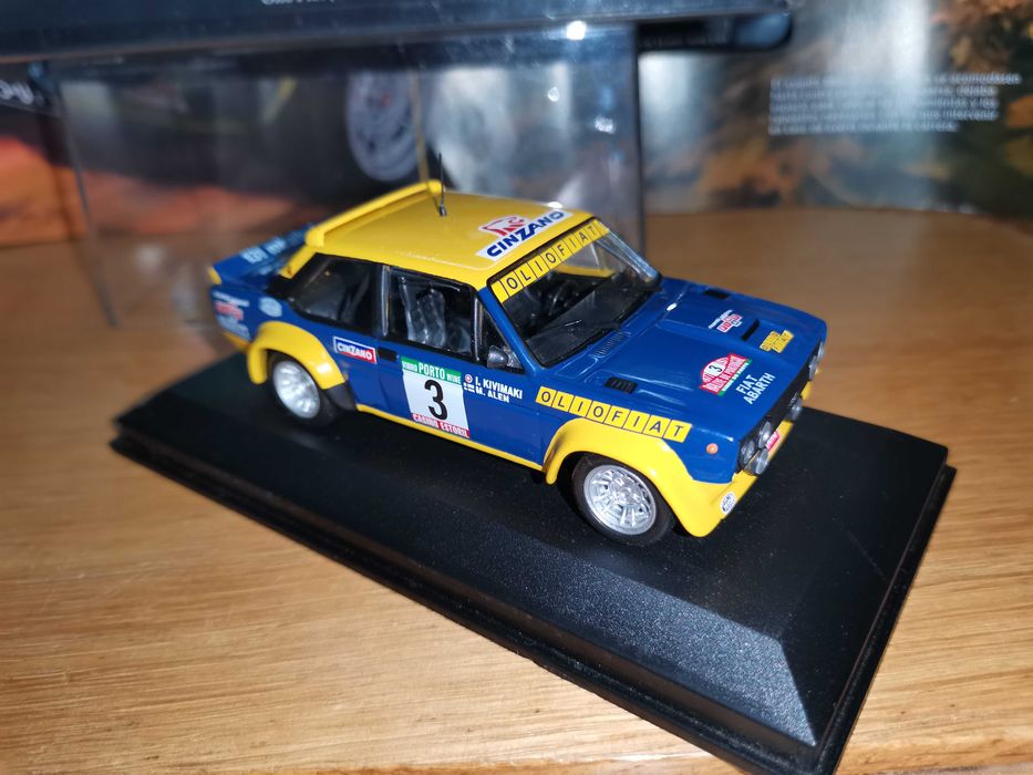 Fiat 131 Abarth + Fiat 131 Panorama -  Team Rally Olio 1:43