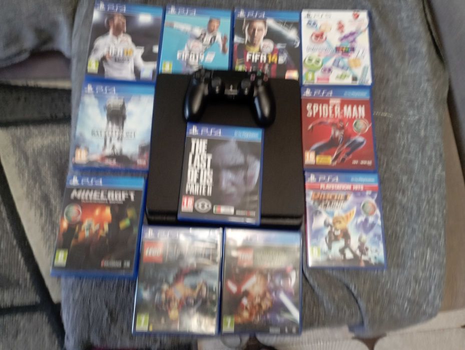 Ps4. 500gb com 11  jogos