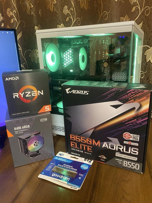 Ігровий ПК Ryzen 5 5600 та Rtx 1080ti
