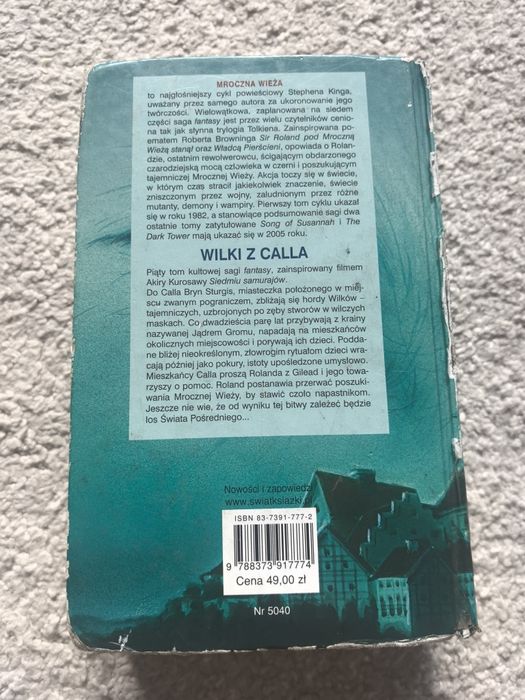 Wieża z calla Stephen King