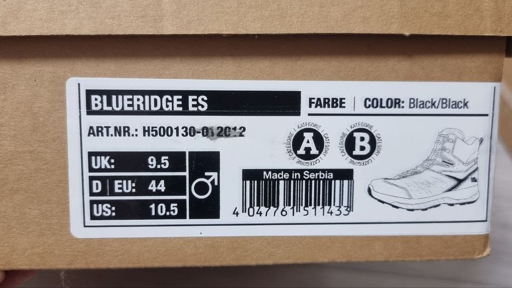 НОВЫЕ Hanwag Blueridge ES.
