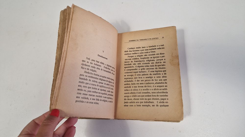 Livro Romeiro da Verdade e da Justiça